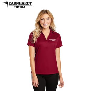 Earnhardt Toyota Port Authority Women's Performance Fine Jacquard Polo (L528)
